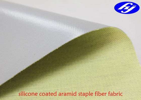 A tela da fibra de grampo de Para Aramid revestiu um silicone lateral para o robô de soldadura